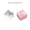 Box Jewelry Gifts Ribbon Nordic Boxes Lady Necklaces Earring Necklace Casket Case Ornament Decoration Wedding Halloween