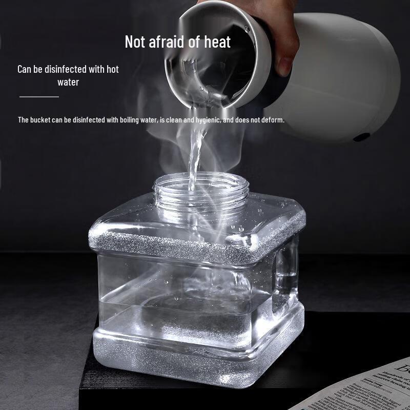 Mengqido 7.5L Transparent Portable Tea Table Water Dispenser