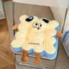 Cartoon Square Cotton Cushion, Reliable and Dual-use for Sitting, Comfortable and Stress Relieving Home Decoration, Seat Cushion