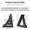 2X Car Door Corner Bumper Security Protection Stickers For BMW E30 E38 E39 E46 E60 E61 E90 X1 X3 X4 X5 X6 E70 E83 X5 F10 F30 F32