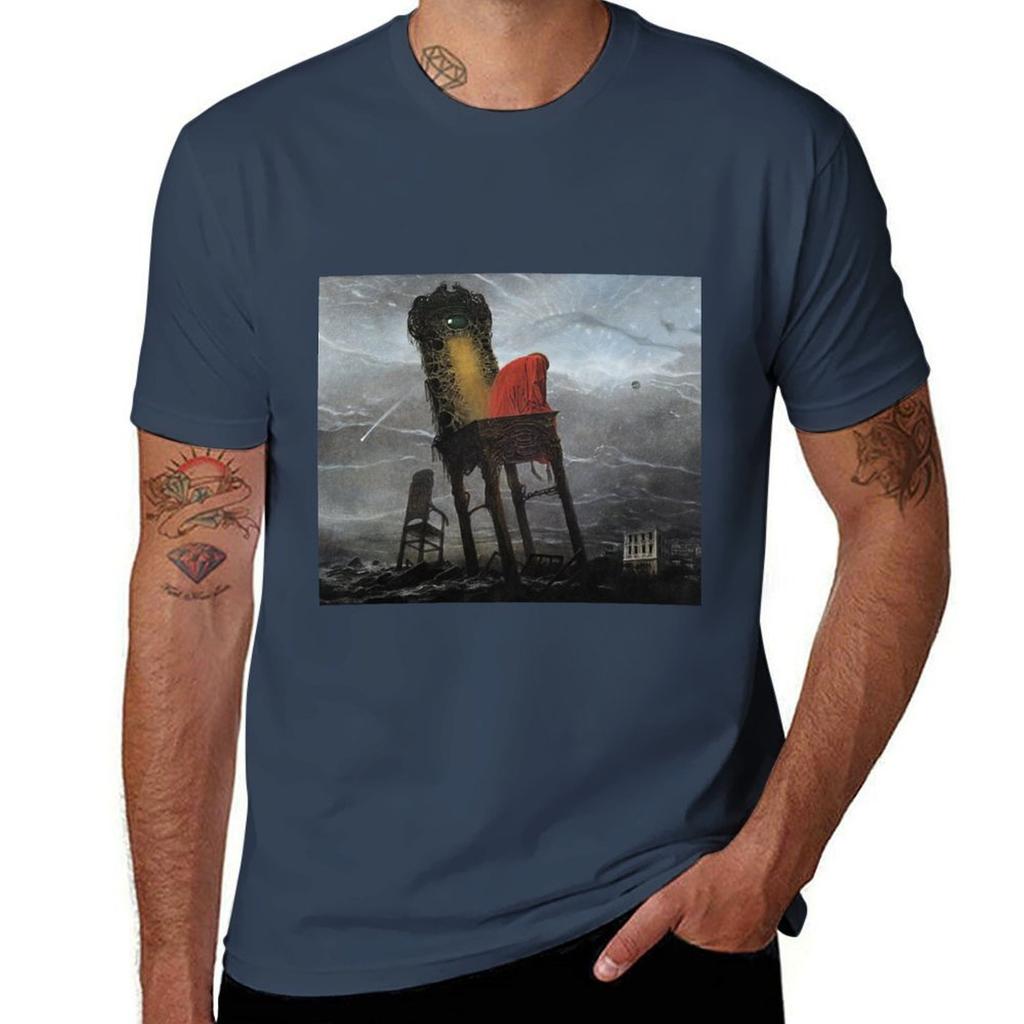 Untitled by Zdzisaw Beksiski TShirt funny shirt cotton blacks funny meme tshirts Unisex t shirts high quality