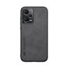 KEYSION Luxury Leather Case for Redmi Note 12 Pro 5G Silicone Shockproof Phone Back Cover for Xiaomi Redmi Note 12 4G 12 Pro+ 5G
