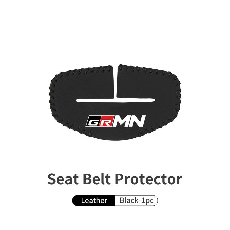 

For Toyota Car Seat Belt Buckle Plug Leather Car Seat Belt Clip Protective Covers GR MN Camry Prius Auris Crown Yaris Corolla