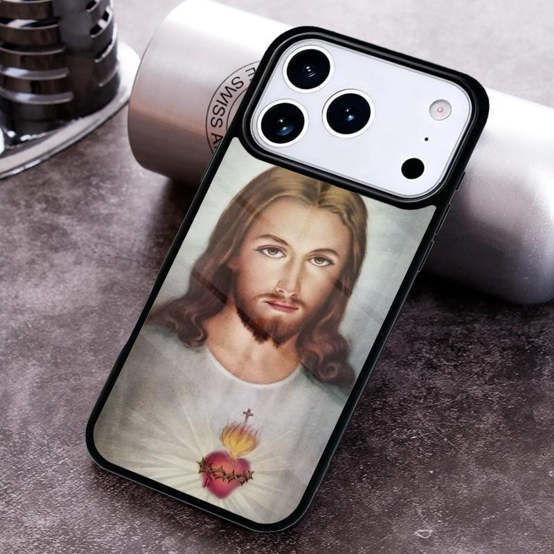 Faith Christian Religious Jesus soft Phone Case for iPhone 17 16 15 Pro Max Air 14 13 12 11 Plus Shockproof Cover
