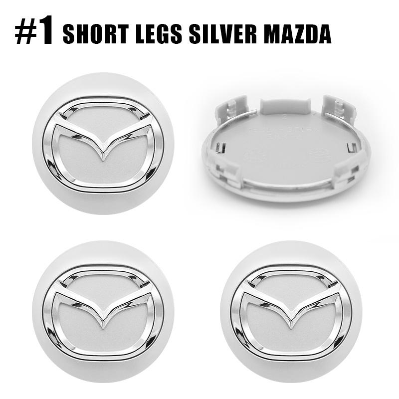 

4PCS 56MM Wheel Center Cap Hub Covers Badge Hubcap Auto Accessory for Mazda 3 4 Atenza Axela CX30 CX90 CX60 Demio CX3 CX5