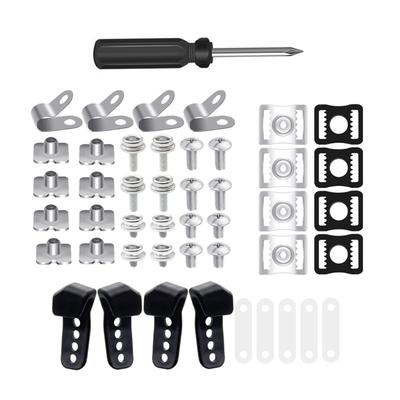 60Pcs Helmet Repair Kits Football Helmet Hardware Kits for Hockey Baseball Sports