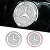 Car One-Click Engine Start Stop Switch Button Cover Ignition Button Sticker For Mercedes Benz W211 W204 W210 CLA GLA Accessories