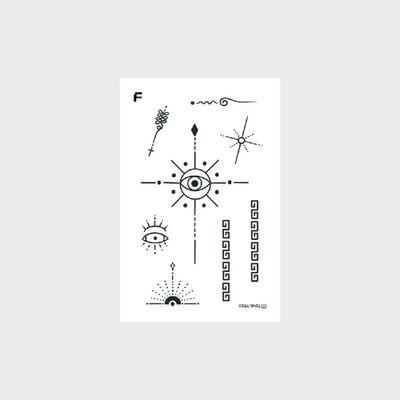 Bali Tattoo-Aufkleber