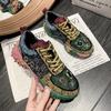 Spring Autumn New Explosive Rhinestones Shoes Women's Trendy Diamond-studded Vulcanized Leisure Shoes Thick Sole Female Sneakers