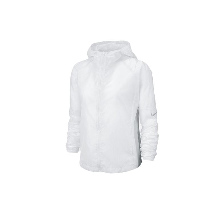 (WMNS) Nike Gym Running Hooded Jacket White Women s BV4941-100 XL