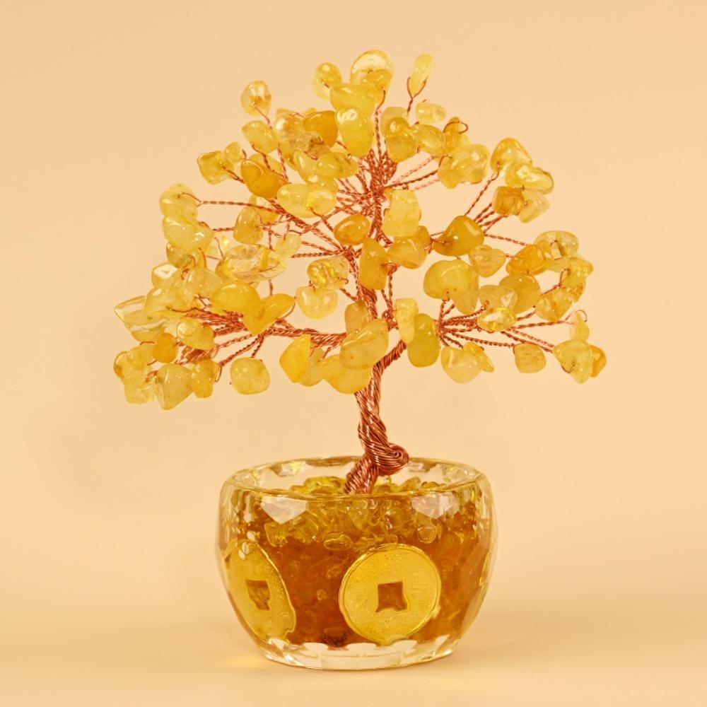 Home Decor Lucky Tree Bonsai Type Money Tree Decoration Decoration Bonsai Money Tree  Home