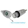 Underwater LED Lure Light 12/17cm Waterproof Fishing Light Colorful Flash LED Bait Lamp Fishing Tools , Without Battery