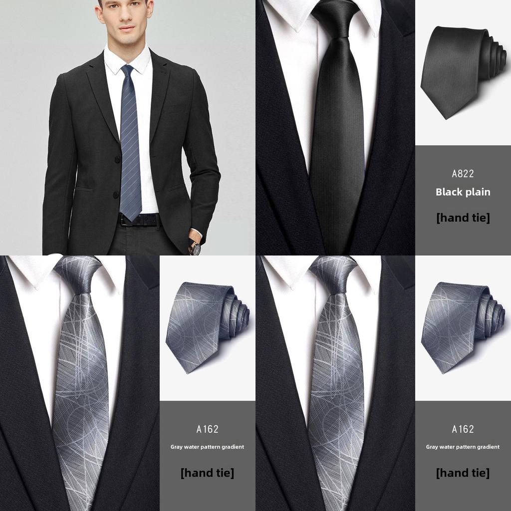 Herren Krawatte mit Streifenmuster und Reißverschluss für formelle Kleidung