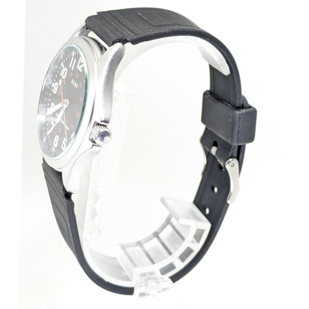 [USED] SEIKO ALBA Men's Battery Strap Replacement Working Q-62