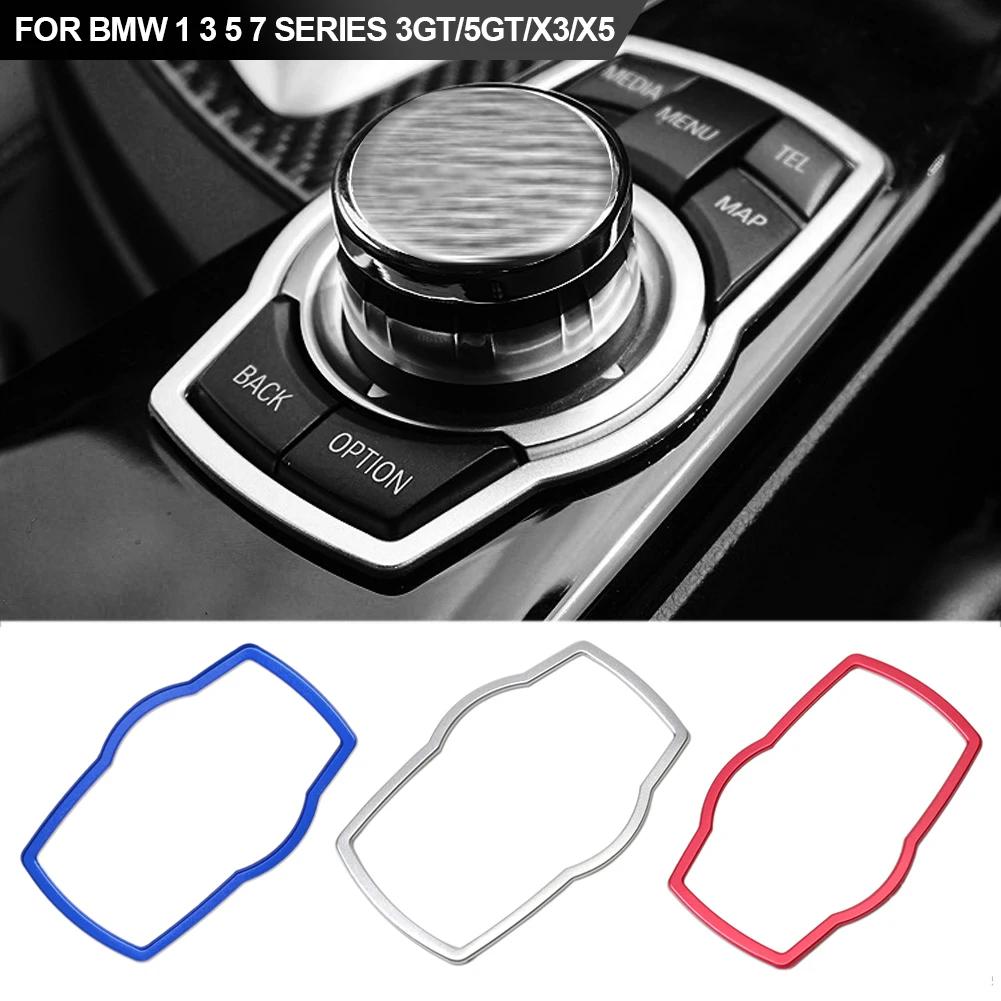 Car Multimedia Buttons Cover Molding Trim Car Accessories Interior for BMW 1 3 4 5 7 Series X1 X3 X4 X5 X6 E81 E87 F30