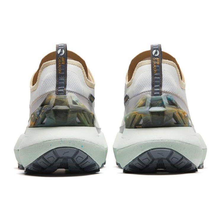 Anta Rain Swallow Comfortable Versatile Shock Absorbing Durable Low Top Running Shoes Men sneakers Gray White 112426609A-3