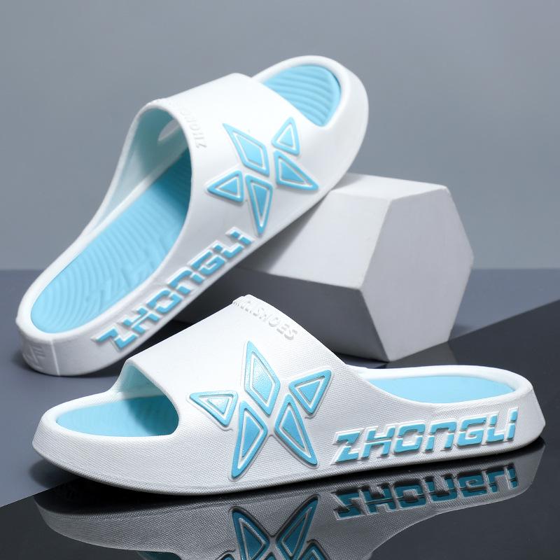 Unisex Outdoor Indoor Casual Slip-On Sandals Large Size Anti-Slip Comfortable Summer Slippers for Men And Women 36
