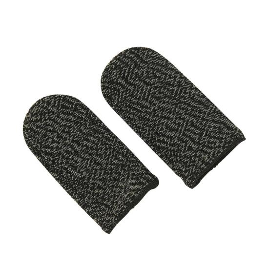 2Pcs Anti-scratch Sensitive Touch Screen Gaming Finger Covers Thumb Sleeves