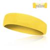 Customizable Logo Sport Sweatband: Embroidered Headband for Men and Women, Ideal for Fitness, Running, and Fashion.