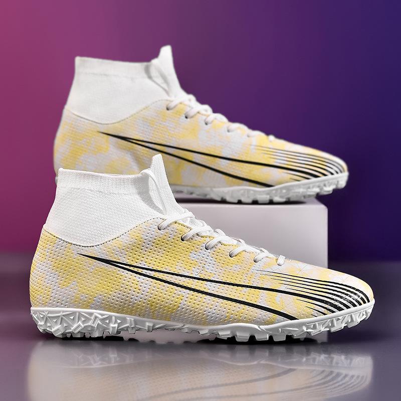 Große Größen 46 47 Fußballschuhe, Herren High-End Jugend Studenten Wettkampf Training Sport Kunstrasen