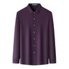 Chemise à manches longues épaisse et chaude brossée pour homme MONTAGUT