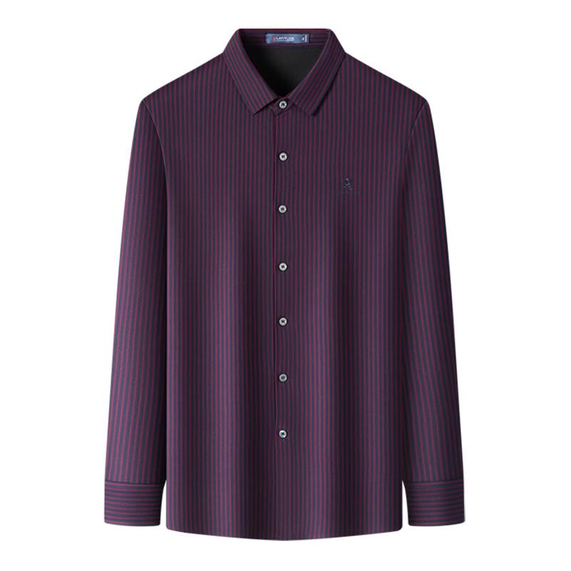 Chemise à manches longues épaisse et chaude brossée pour homme MONTAGUT