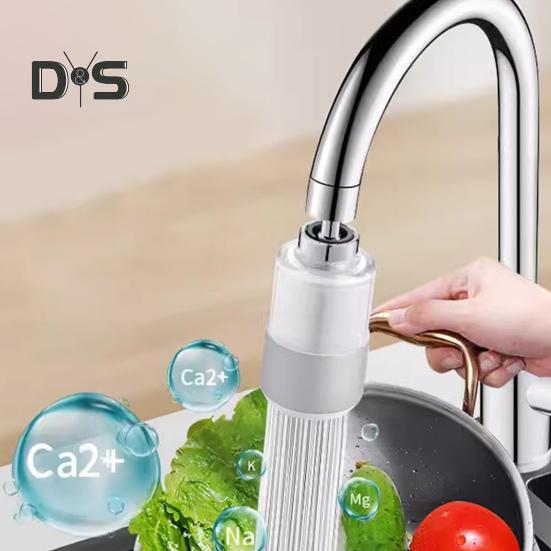 Sink Faucet Water Filter 360-degree Rotating 2 Mode Splash Universal Easy To Install Hard Tap Water Softener Water Filter Kitchen Supplies