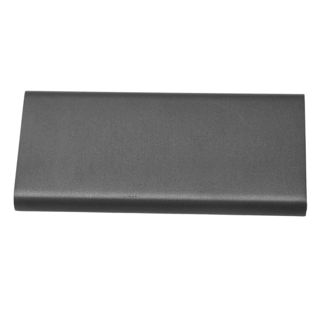 Tyep C to MSATA Enclosure Aluminum Alloy USB3.1 Gen2 Type C High Speed Transmission Solid State Drive Enclosure Black