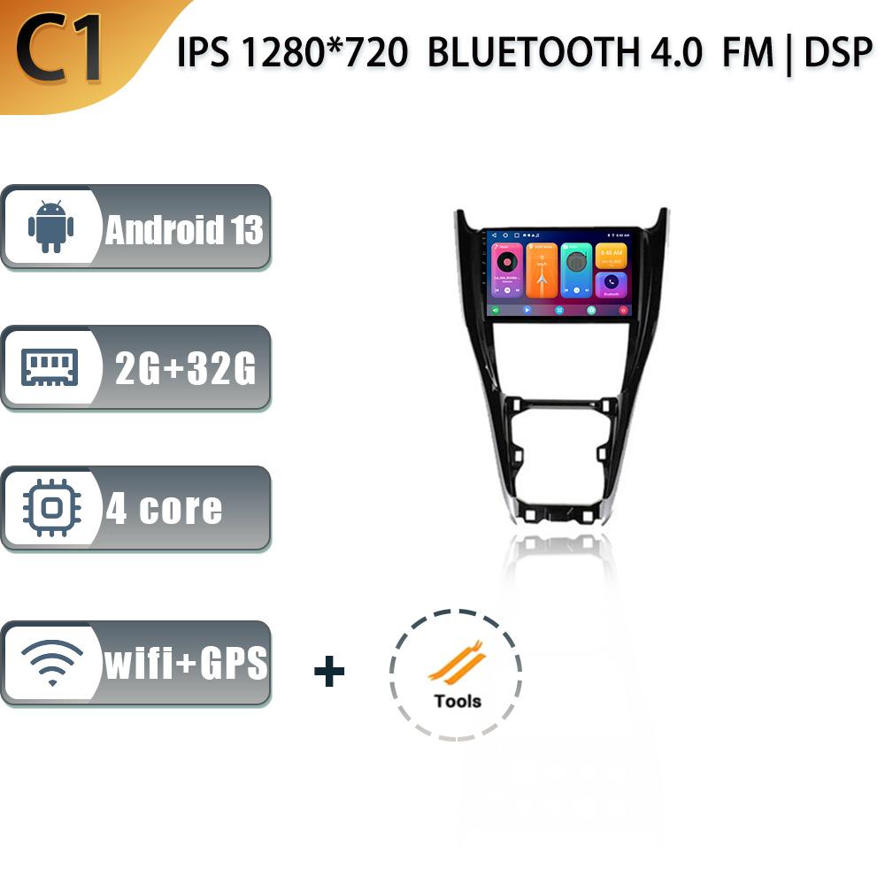 

Android 13 Для Toyota Harrier XU60 2013 - 2020 Автомагнитола Автомобильный Мультимедийный Плеер Навигационный Экран WIFI Carplay Стерео Головное Устройство CHINA