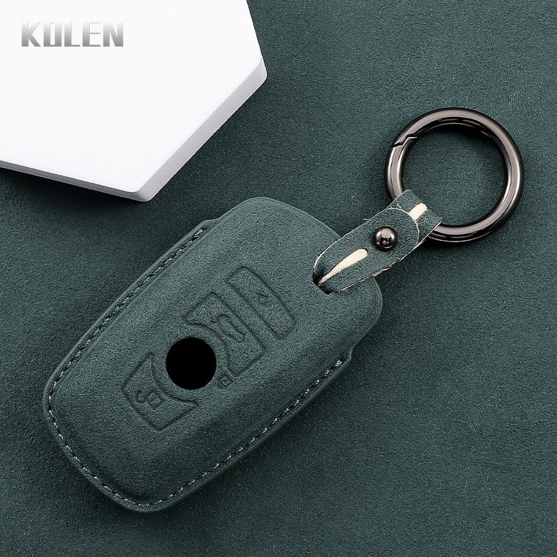 Leather Car Remote Key Case Cover Shell Fob For Bmw F20 F30 G20 F31 F34 F10 G30 F11 X3 F25 X4 I3 M3 M4 1 3 5 Series Accessories