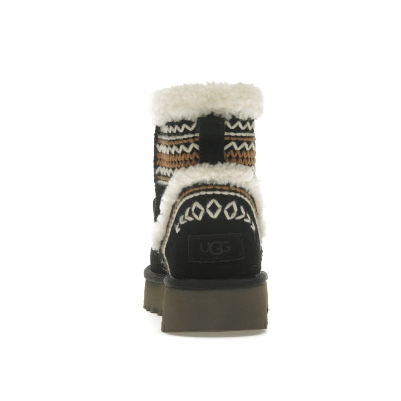 UGG Classic Mini Atherson Boot Black (Womens) Women Sneakers 1158281-BLK