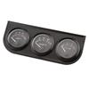 52mm Triple Gauges 3 In 1 Voltmeter  Water Temp Gauge  Oil Pressure Meter W Sensor For Car Truck