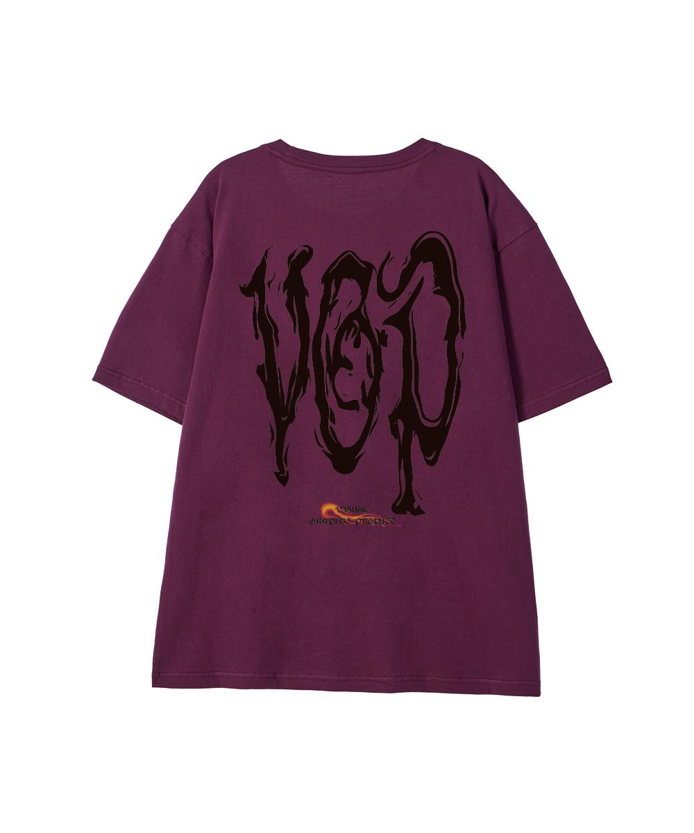 Biel Vgp Fire Logo Short Sleeve T-Shirt Wine M