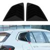 2Pcs Rear Side Window Louver Cover Fade Proof Sporty Look Rear Window   Vent Scoop Shutter Cover Blind for X3  3 G01 2018 and Later