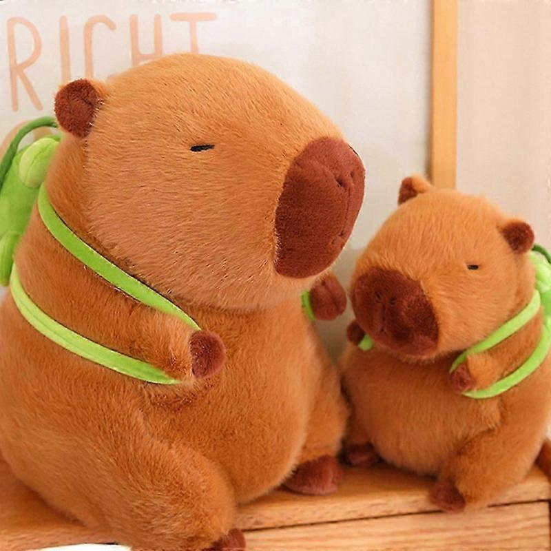 Detachable Turtles Backpack Capybaras Plush Toy Super Soft PP Cotton Hugging Doll  Birthday Christmas Gift