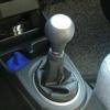 5 Speed Manual Shift Knob Gear Shifter Stick Knob Leather Case For Honda Fit Jazz 2009 2010 2011 2012 2013 2014 2015