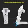 Adjustable Plastic Security Camera Bracket No Drill 360 Degree Rotation For Indoor Home Office Use
