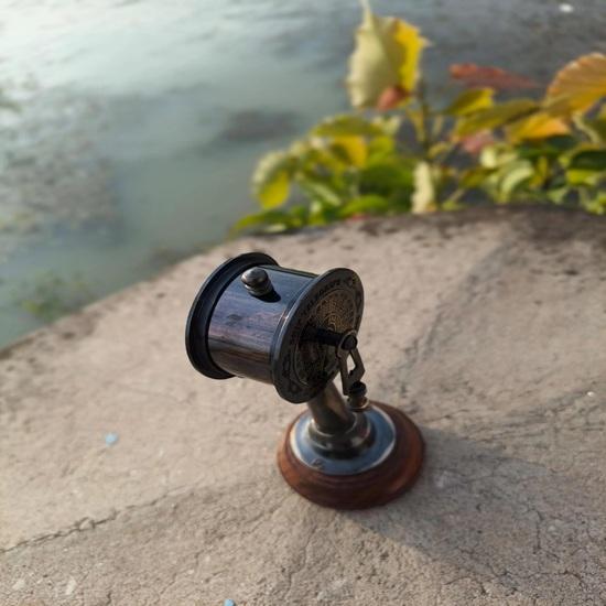 Brass Ship Telegraph 17.78 Cm Nautical Maritime Home Office Decor Table Top Christmas, Birthday, Anniversary, New Year Gift