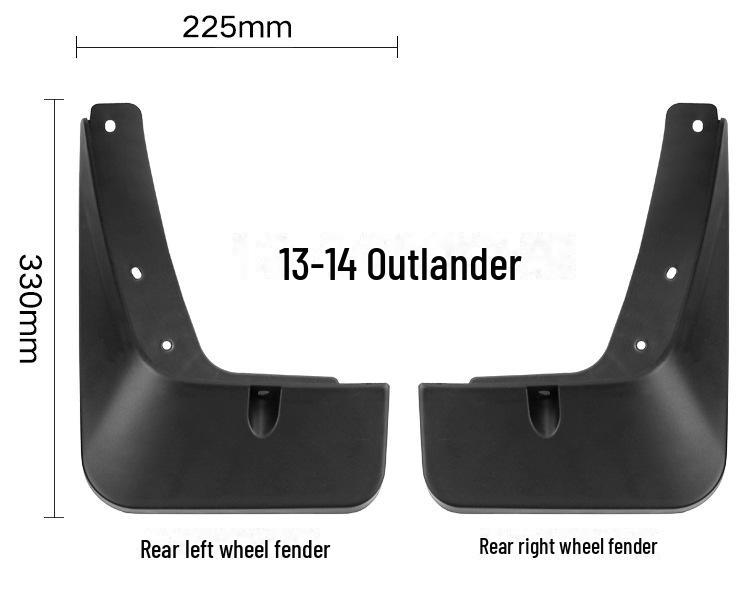 Mitsubishi Outlander 2015–2019 Cross-Border Fender Skin Mod für 13–14 Modelle