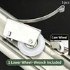 Heavy Duty Sliding Closet Door Roller Quiet Smooth Operation Durable Replacement for Wardrobe Repair Home Furniture Upgrade