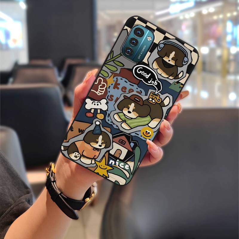Silicone Shockproof Phone Case For Nokia G11/G21 Fashion Design TPU Cartoon Graffiti Animals Anti-knock Cute Full Wrap