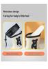 Eco-friendly Non-slip Lightweight Rain Boots for Kids - Boys & Girls Sizes S/M/L