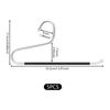 5pcs Non Slip Pants Hangers Space-Saving Necktie & Shawl Organizer for Hanging Shirts T-Shirts Blouses