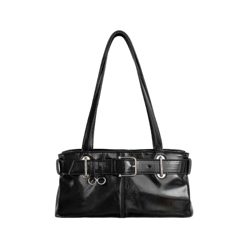 Niche trendy underarm bag women's retro belt portable small square bag fashionable versatile commuter shoulder bag women