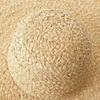 Big Brim Raw Edge Raffia in Stock Straw Seaside Beach Vacation Female Protection Sun Hat