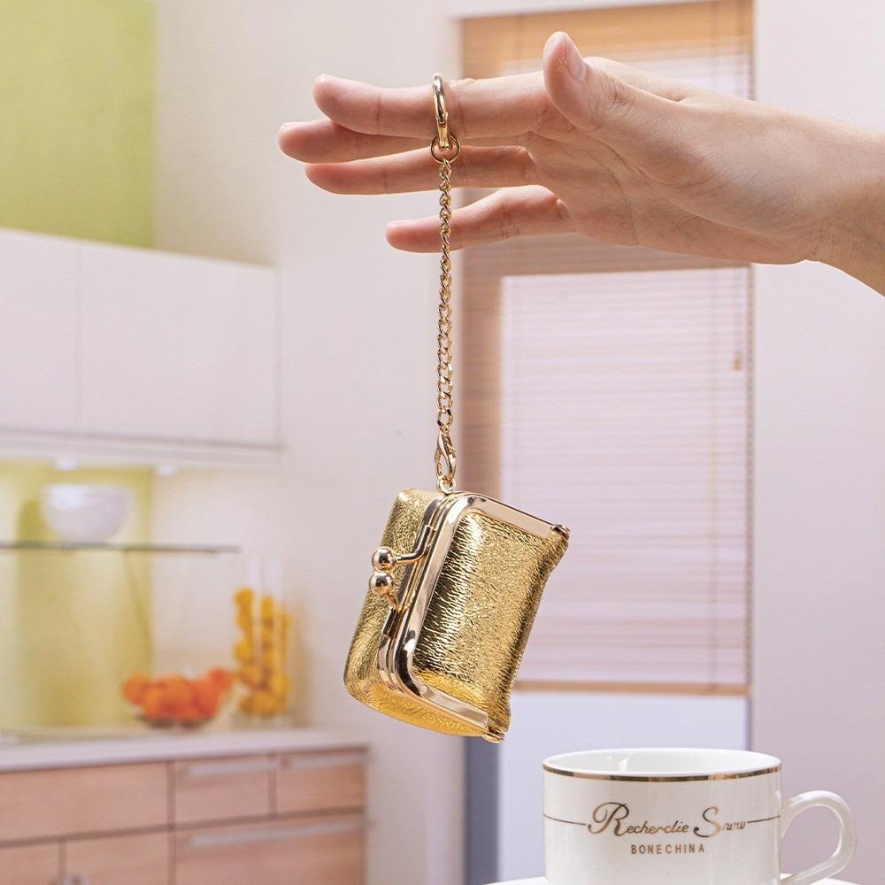 Exquisite Earring Necklace Wallet Luxury Mini Coin Purse Cute Leather Jewelry Storage Box  Gift