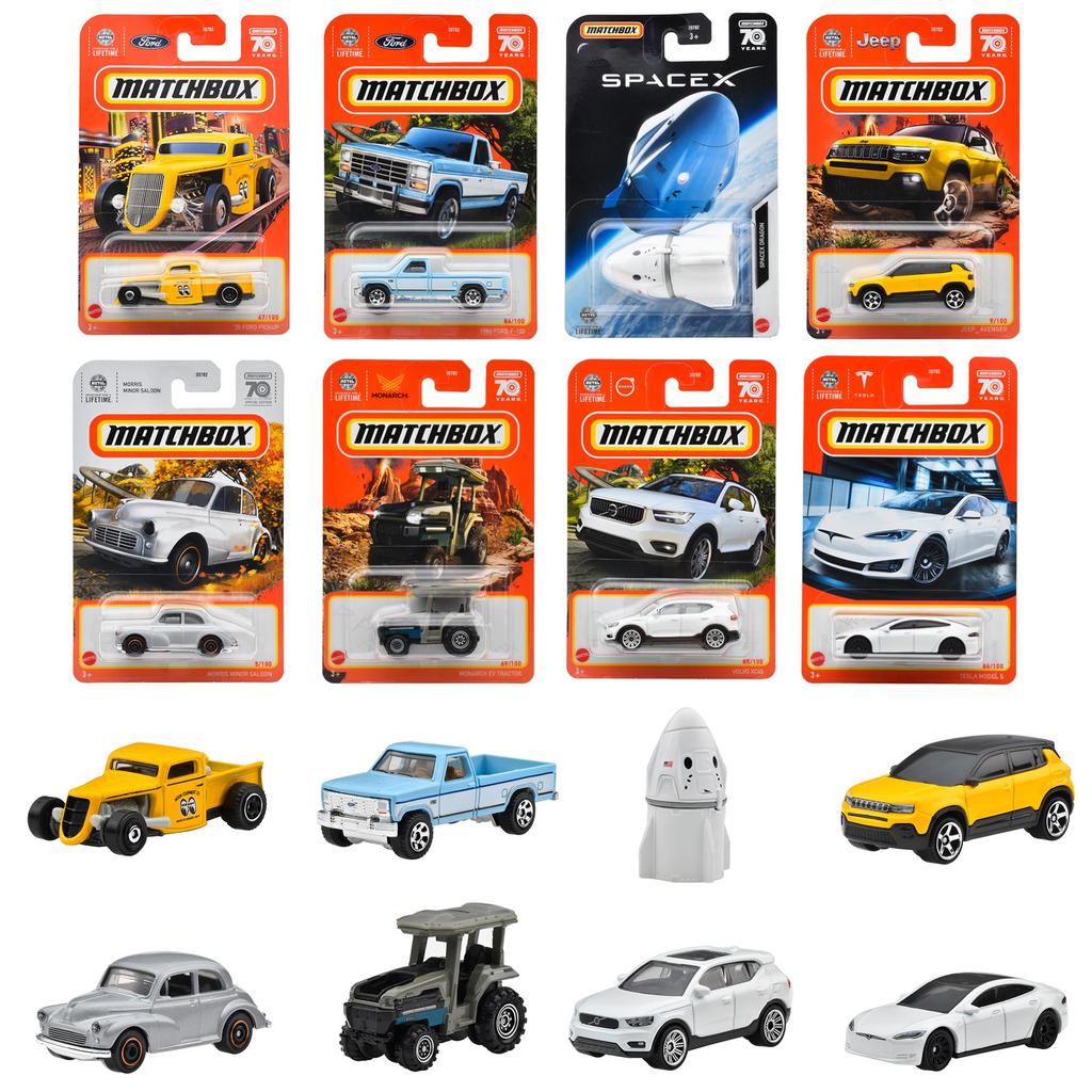 Matchbox Basic Car Assortment Mini Cars Sold In Years Old and [24 Box] [3 Up] 980W-30782