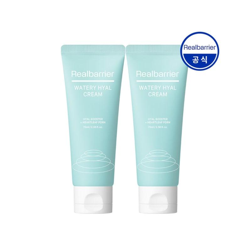 Real Barrier Watery Hyal Cream 70ml X2