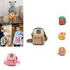 Canvas Kids Crossbody Bag For Children With Lightweight Design And Fun Style For Daily Use