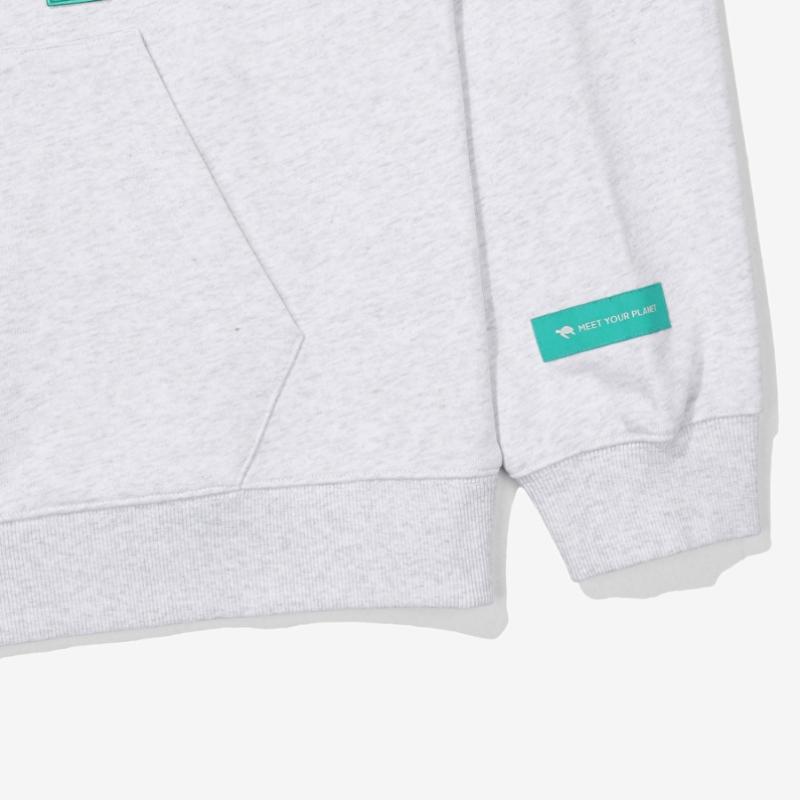 Bbc Earth Essential Snap Hoodie  Gray  [23ss]